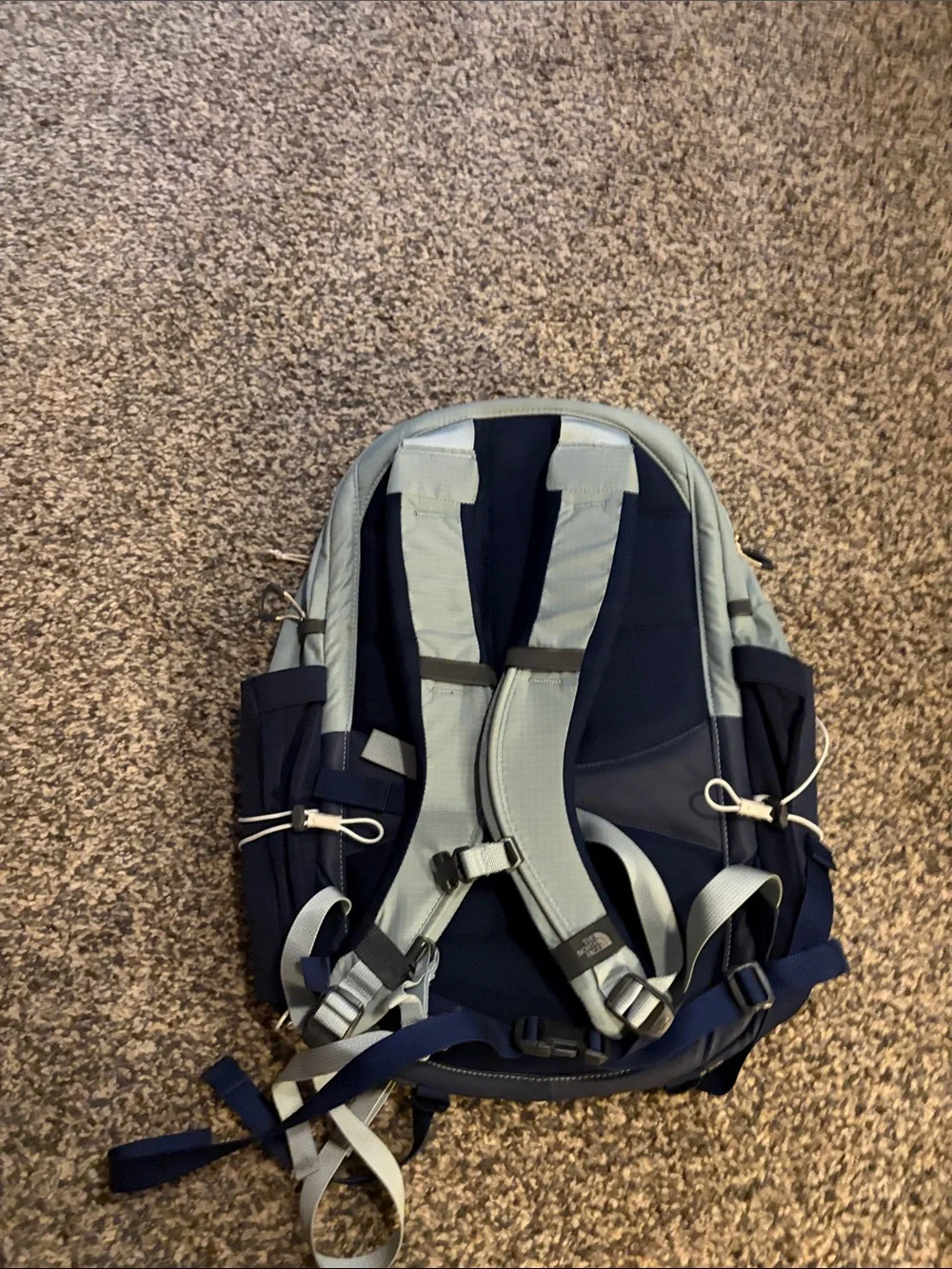 The North Face Borealis Backpack - Light Blue and Navy